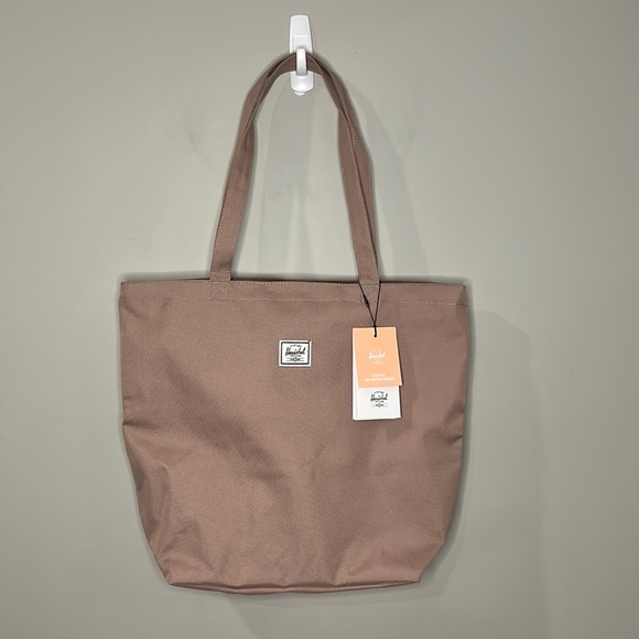 Herschel Supply Company Handbags - NWT Herschel Blush Pink Mica Zippered Tote with 2 Inner Pockets